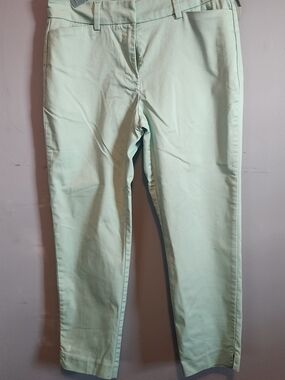 Liz Claiborne Mint Green Straight Leg Pants